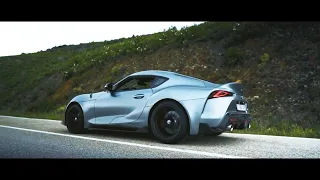 BMW TOYOTA Supra на максималках