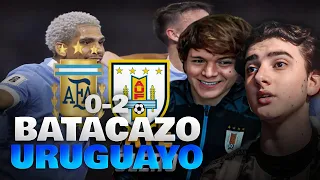 ARGENTINA 0 VS URUGUAY 2 - URUGUAY DA EL BATACAZO! - ELIMINATORIAS SUDAMERICANAS 2026.
