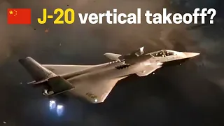 J-20 vertical take off fighter variant exposed! Actually it is Wandering Earth 2, must watch