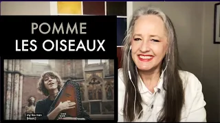 Voice Teacher Reaction to Pomme  - Les Oiseaux - Session Acoustique par Bruxelles Ma Belle