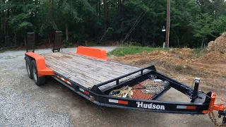 Upgrading an equipment trailer