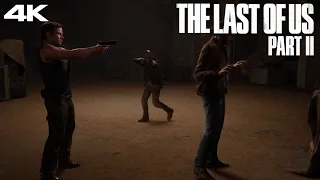 The Last of Us Part II - Abby Confronts Tommy & Ellie 4K