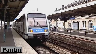 Pantin | RER E : Paris ( SNCF CC72100 - Z22500 )