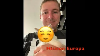 Ankündigung von Robert Marc Lehmann für Mission Europa! Gegen die Tierindustrie.