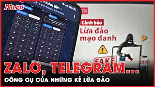 Loạt tài khoản Zalo, Telegram ‘giăng bẫy’ người dùng, chiếm đoạt hàng tỉ đồng | PLO