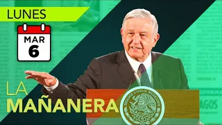 La conferencia de AMLO 6 de marzo | En vivo