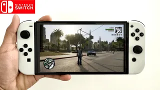 GTA San Andreas OLED Nintendo Switch