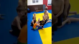 Совместная тренировка по боксу и самбо в клубе "СТАЛЬ"
