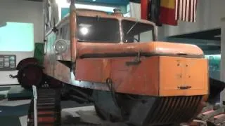 1955 Tucker Sno-cat from the Commonwealth Trans-Antarctic Expedition. Museum Display walk around.