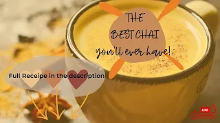 Best Chai Recipe - How to make the Best Chai Spice Milk - It's seriously Addictive!