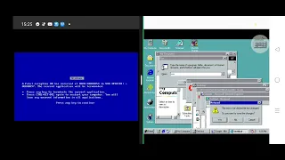 Windows 98 emulator and simulator crazy error short p194 :|