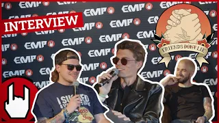 FRIENDS DON'T LIE Interview EMP Backstage Club Area beim WACKEN OPEN AIR 2023