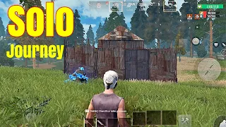 Solo Journey // solo life // solo gameplay on bloody server part - 1 // last island of survival