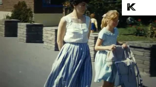 1960s Family Holiday to Butlins, UK Colour 16mm Home Movies