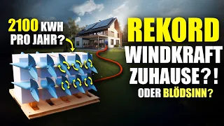 Erstaunliche Wind-Wand! 3x mehr Strom als Solar?!