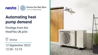 Automating heat pump demand: Findings from the HeatFlex UK pilot