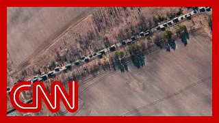 Ukrainians strike massive Russian convoy, Pentagon says