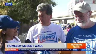 2021 Homeboy 5K: Frank Buckley and Vera Jimenez Segment 2