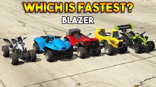 GTA 5 ONLINE : WHICH IS FASTEST BLAZER?