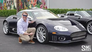 THE QUIRKIEST SUPERCAR! My First Spyker C8 Laviolette Drive