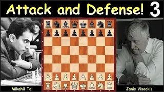 Attack and Defense! #3 | Mikhail Tal vs Janis Visockis | USSR Youth Team Ch.1954 (Tagalog Language)