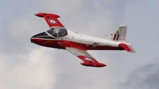 Jet Provost @ Dunsfold Wings & Wheels 2014 (HD)