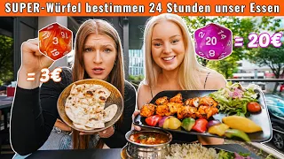 Super-Würfel bestimmt 1 Tag unser Essen in neuen Restaurants 😱 mit @madlin_actv2560