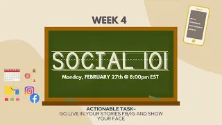 Class is in Session: Social 101