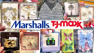 MARSHALLS & TJ MAXX SHOP WITH ME 2024 | NEW JEWELRY FINDS, WALKTHROUGH #shopping #new