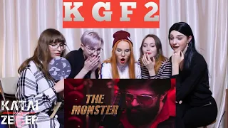 Girls Reaction on Kgf 2 new song ! KATAI ZEHER REACTION