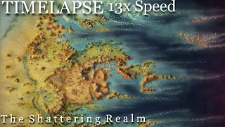 Timelapse: The Shattering Realm | Inkarnate | 12x Speed