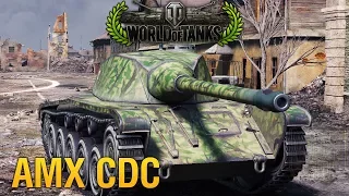 World of Tanks Replay - AMX CDC - 1vs5 - 6K Damage - 6 Kills - 2k Exp [HD]