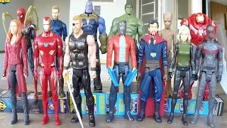13 Bonecos Avengers Infinity War Completo - Coleção