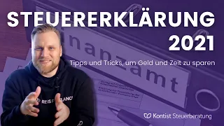 Steuererklärung 2021 für Freiberufler und Selbständige - So sparst du Geld und Zeit | Webinar