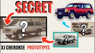 5 XJ CHEROKEE PROTOTYPES YOU NEVER KNEW ABOUT! 🤯 | AMC Proposals & Secret Concept Ideas