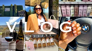 VLOG| TRAVEL PREP & PACK WITH ME| NAILS| WINE TASTING|  CLICKS HAUL| SOUTH AFRICAN YOUTUBER