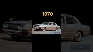 Evolution of toyota corona(1957-1996) #carevolution #toyota #corona