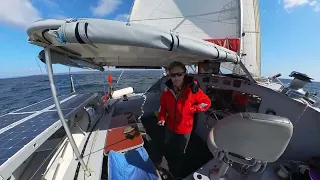 Mumby 48 sailing from Scotland to France 2023