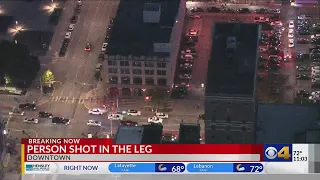 Person shot in downtown Indianapolis; IMPD investigating