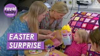 Duchess of Edinburgh Brings Easter Cheer to Leeds Children's Hospital