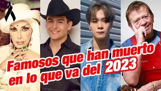 𝟯𝟱 FAMOSOS QUE MURIENRON EN 2023 ÉSTOS ACTORES DE TELENOVELA PERDIERON LA VIDA y NO LO SABÍAS! QEPD