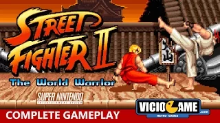 🎮 Street Fighter 2 (SNES) Complete Gameplay