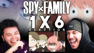 Spy x Family Episode 6 REACTION | THE FRIENDSHIP SCHEME