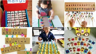 Learning Alphabets Aa to Zz | Alphabet activity for kids | A b c learning with fun