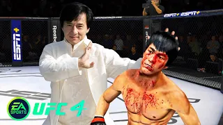 UFC4 Bruce Lee vs Jackie Chan EA Sports UFC 4 PS5