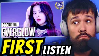 RAPPER FIRST Reaction to EVERGLOW KPOP Group (DUN DUN)