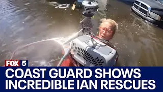 Hurricane Ian: Coast Guard releases video of incredible rescues | FOX 5 DC