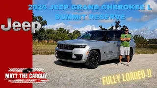 2024 Jeep Grand Cherokee L Summit Reserve - Is It Better Than Luxury Brands?