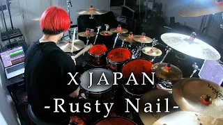 X JAPAN - "Rusty Nail" 叩いてみた | Drum Cover