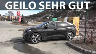 VW ID4 1st 82 kWh Geilo test